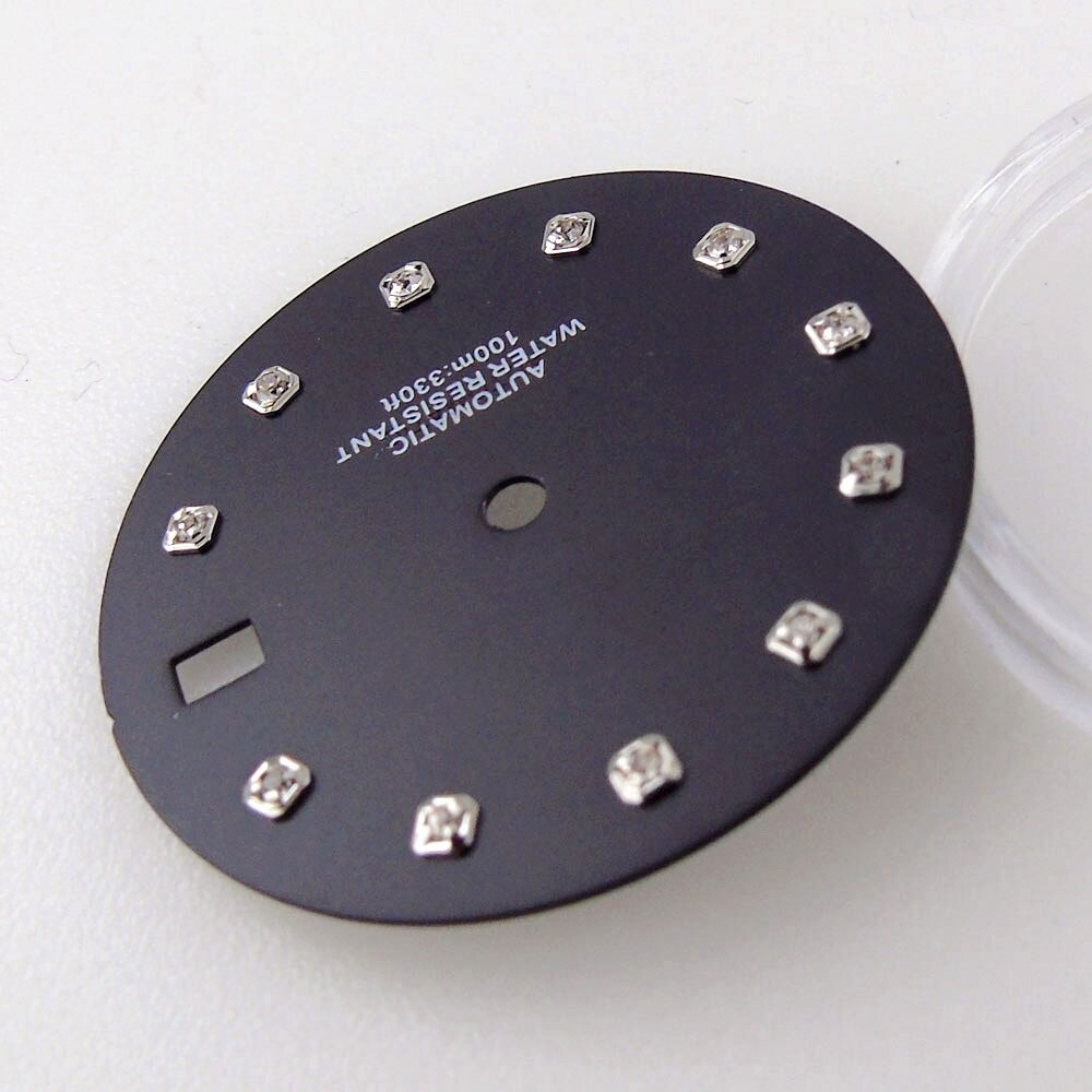 Fit NH35 Automatic Movement 29mm Watch Dial Watch Face Datejust Diamond Index