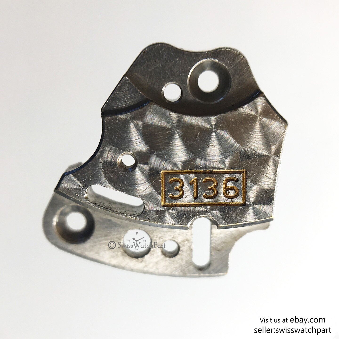 Rolex Caliber 3136 130 Winding Bridge Genuine Watch Movement Parts