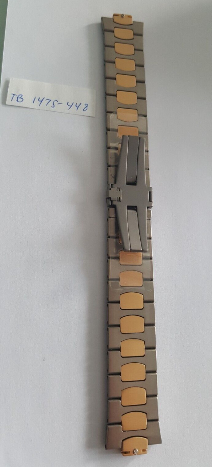 Omega Titanium-18KT Yellow Gold Plated Bracelet Number TB1475-448