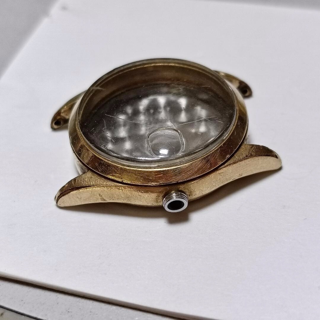 GENUINE COMPLETE CASE GOLDEN COLOR VINTAGE ROLEX 6466 BREVET 6239 40 MICRONS