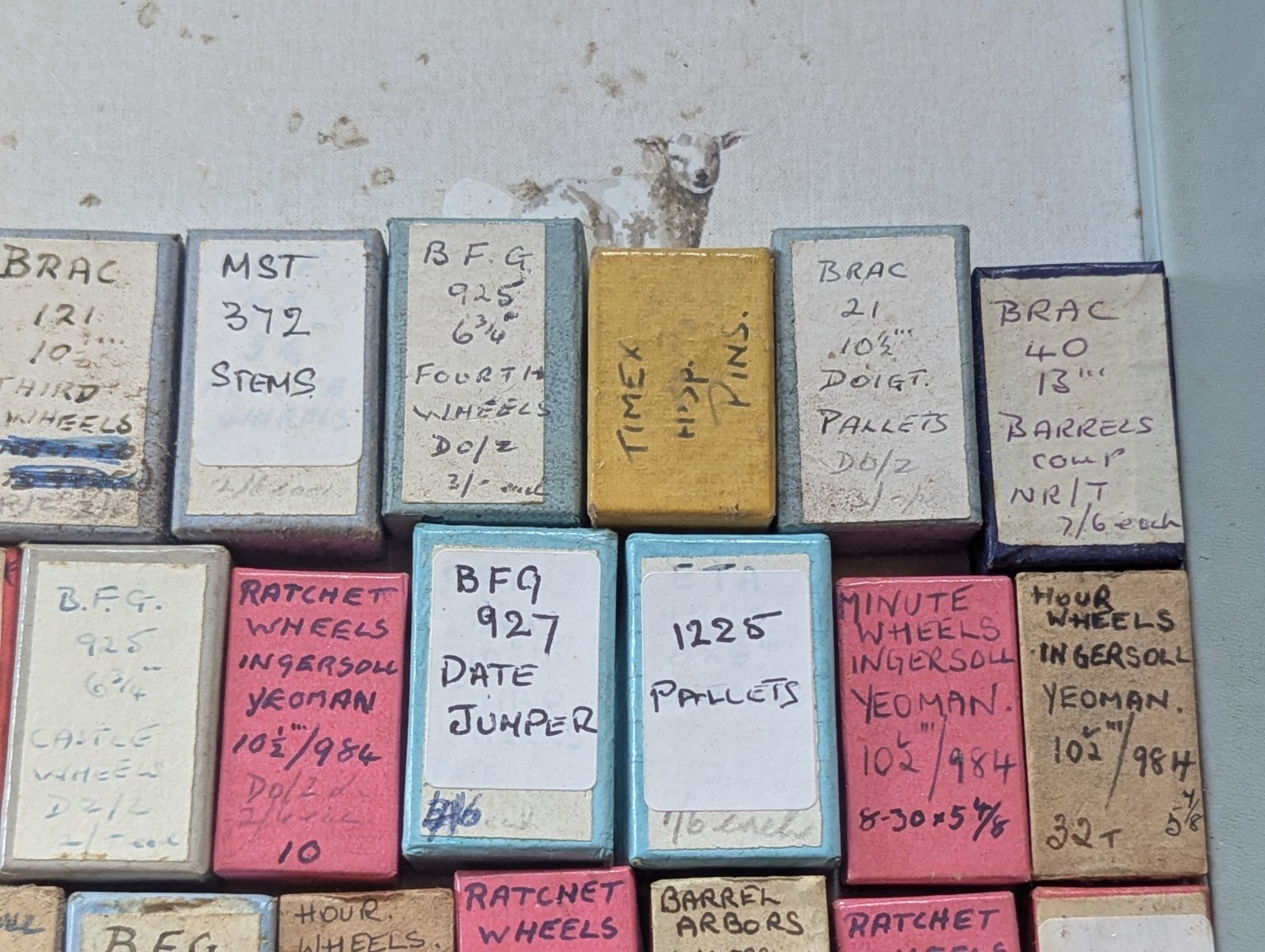 Watch Parts, New Old Stock in Boxes, Various Makes / Cals, BFG, Brac etc #R602