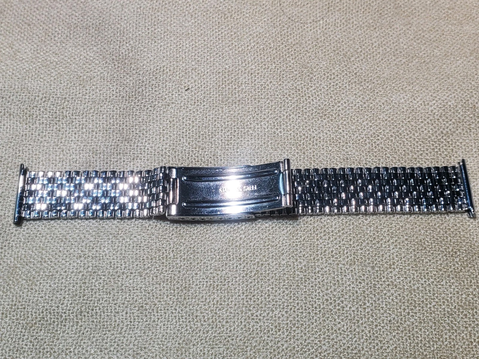 Gay Freres Style 7 Row Beads of Rice Tutone Bracelet in 18/19/20mm Width