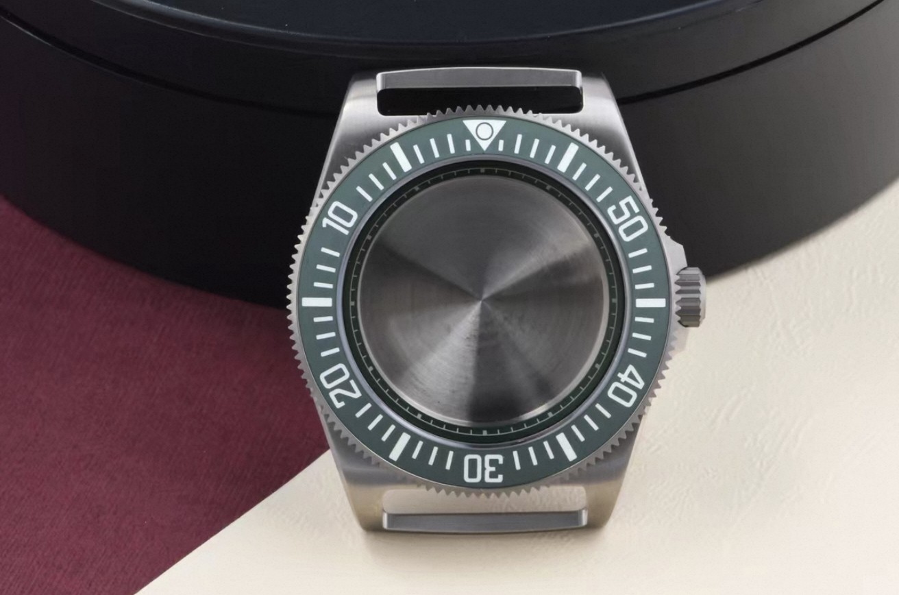 DIY New 42mm Titanium Watch Case For NH35/36/4R/6R Automatic Movements