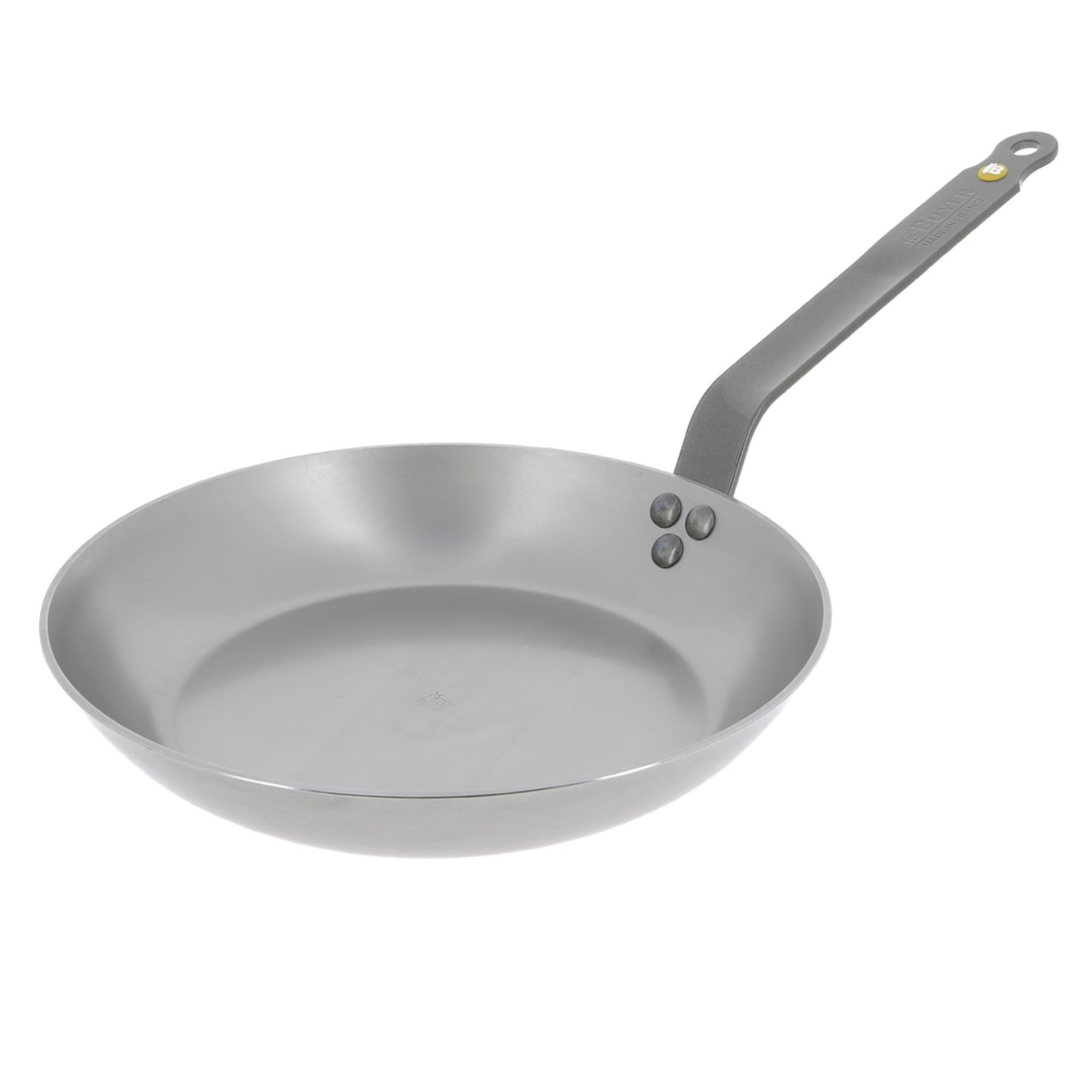 de Buyer MINERAL B Carbon Steel Fry Pan – 10.25” Diameter, 7.3” Cook