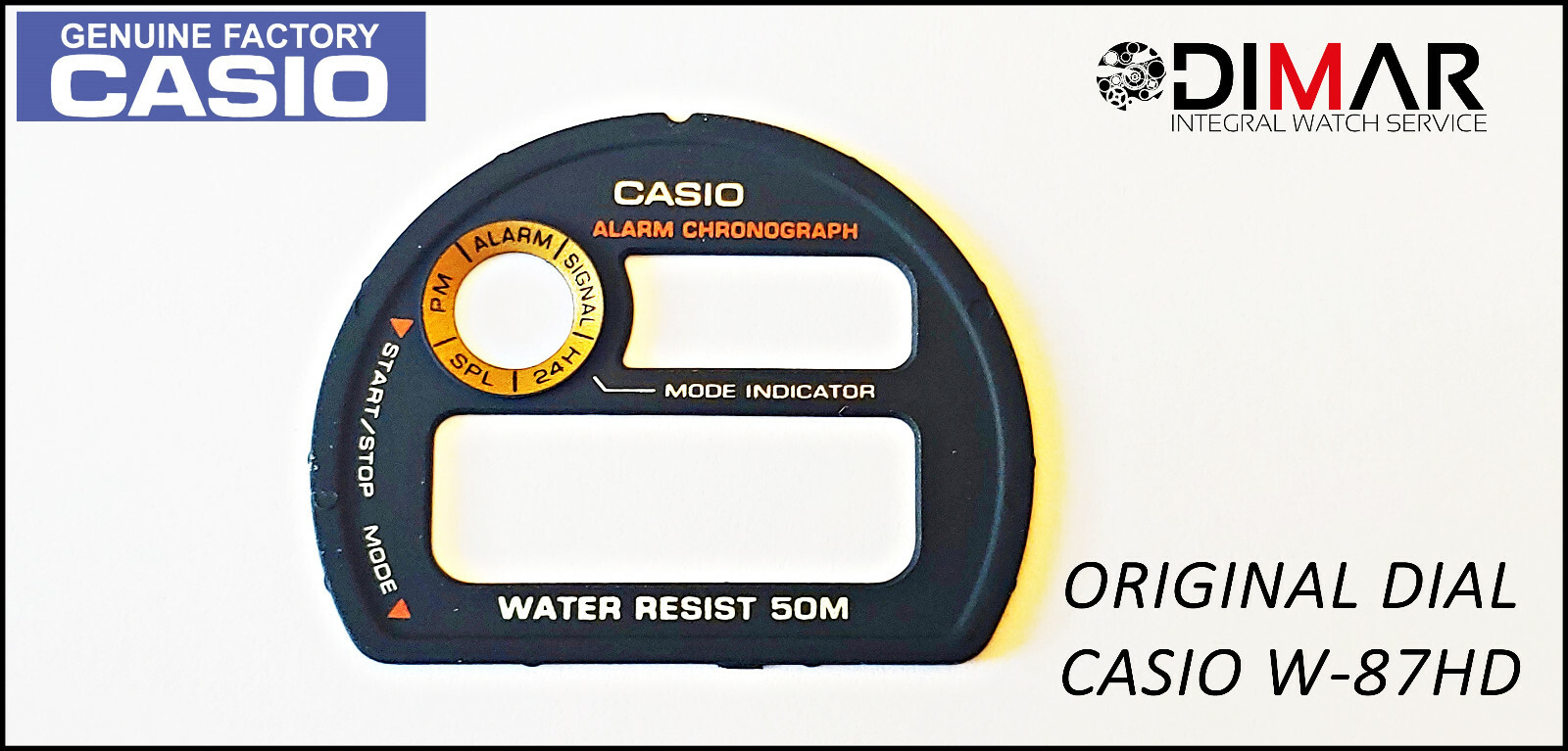 CASIO ORIGINAL PANEL/ COVER FOR CASIO W-87-HD