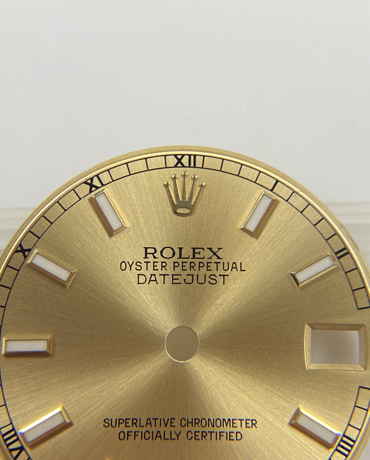 Genuine Rolex Midsize 31mm Datejust 178273 178243 Champagne Gold Luminous Dial