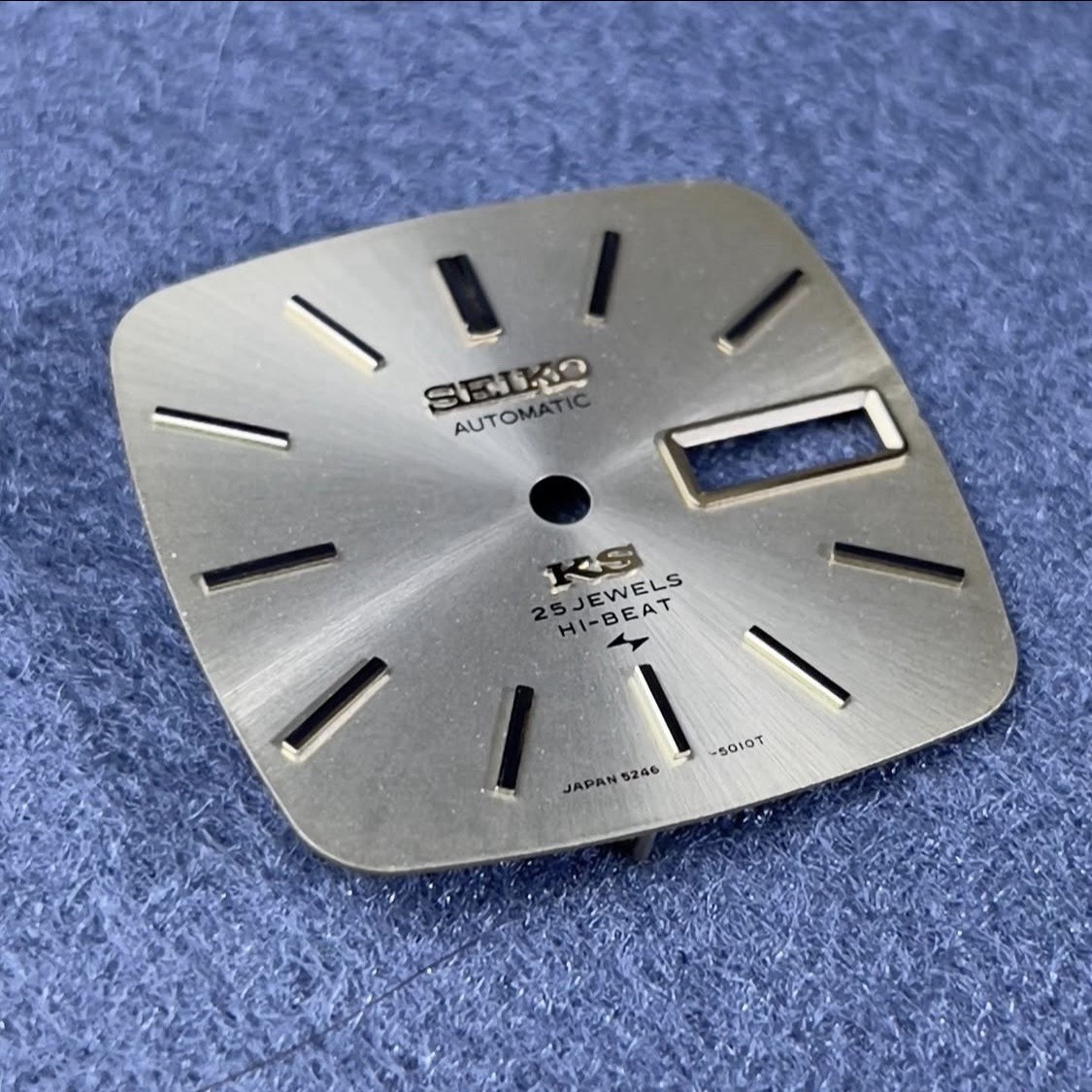 ORIGINAL NEW OLD STOCK DIAL FOR KING SEIKO 5246-5010 KS HI-BEAT GOLD