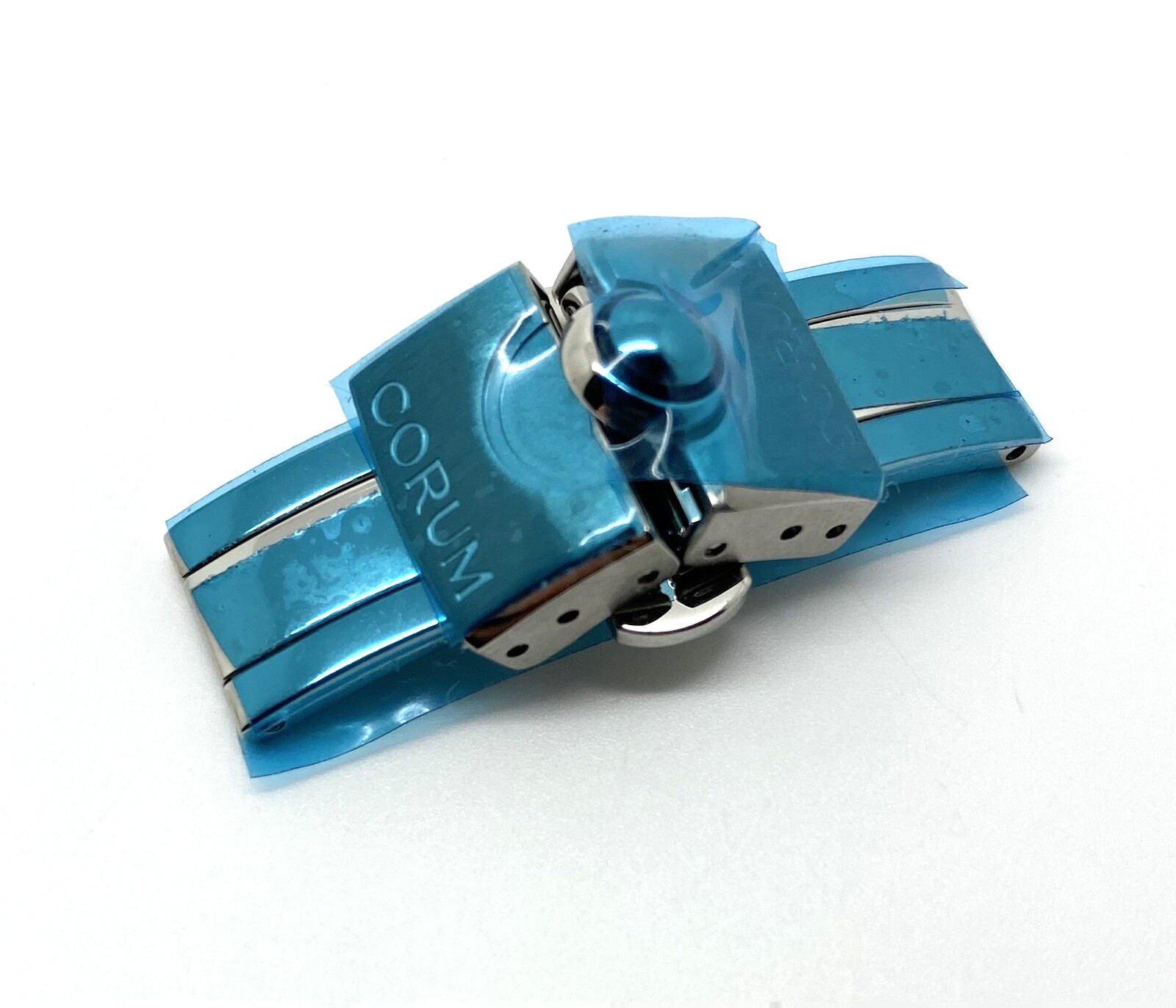 Authentic New Corum Bubble 12mm Stainless Steel Deployment Buckle OEM