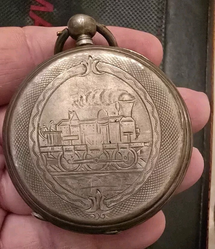 RARE ANTIQUE VACHERON POCKET watch Circa 1800 Geneve TRAIN ENGRAVED