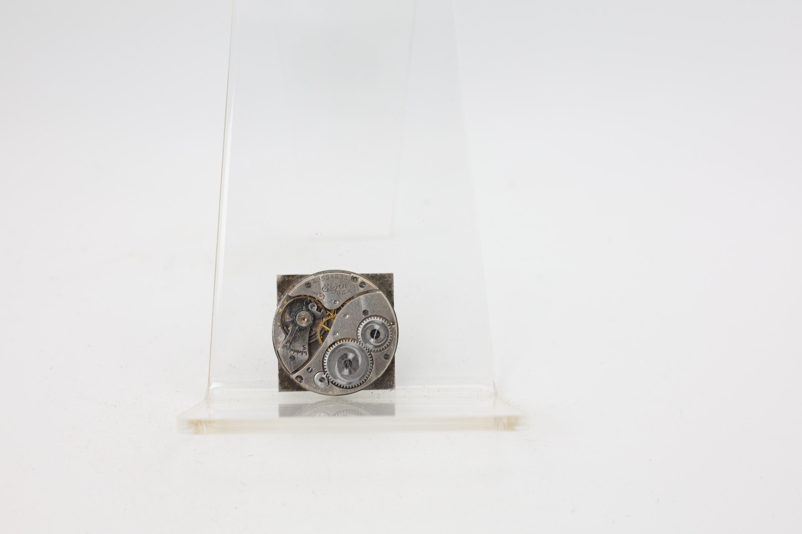 ELGIN 29554235 GRADE 430, 6/0s 7j TRENCH WRIST WATCH MOVEMENT FOR REPAIR (GS)