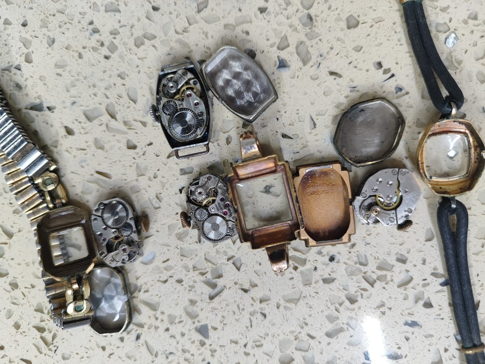 Lot Vintage 1950 Swiss Made Hand-Wind LADY Watches –CAMY/Junghans/ Diehl