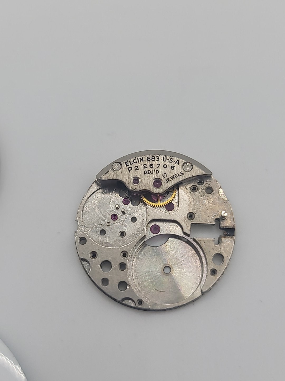 Antique Elgin & Waltham Pocket Watch Movements For Parts Repair Lot Of 6