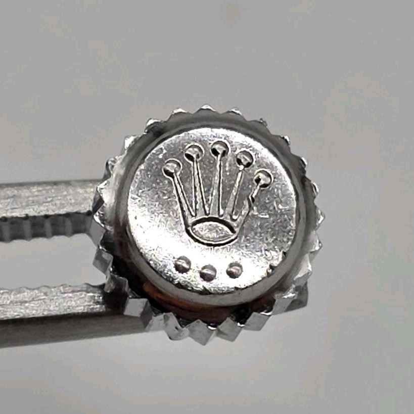 Rolex 7mm Crown Stainless Steel Triplock Parts 1 G2U
