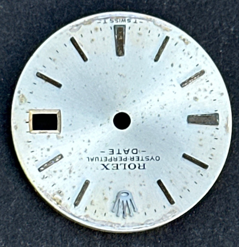 Vintage Rolex Oyster Perpertual Date Watch Dial For 26mm Case 6517 6519 6917