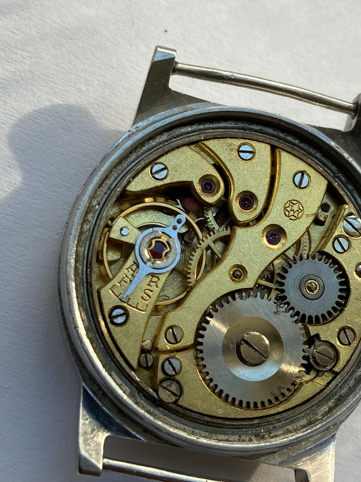 VINATEG MEN WATCH PARTS MOVEMENT Lunesa WEST END WATCH Co. MILITARY RRR