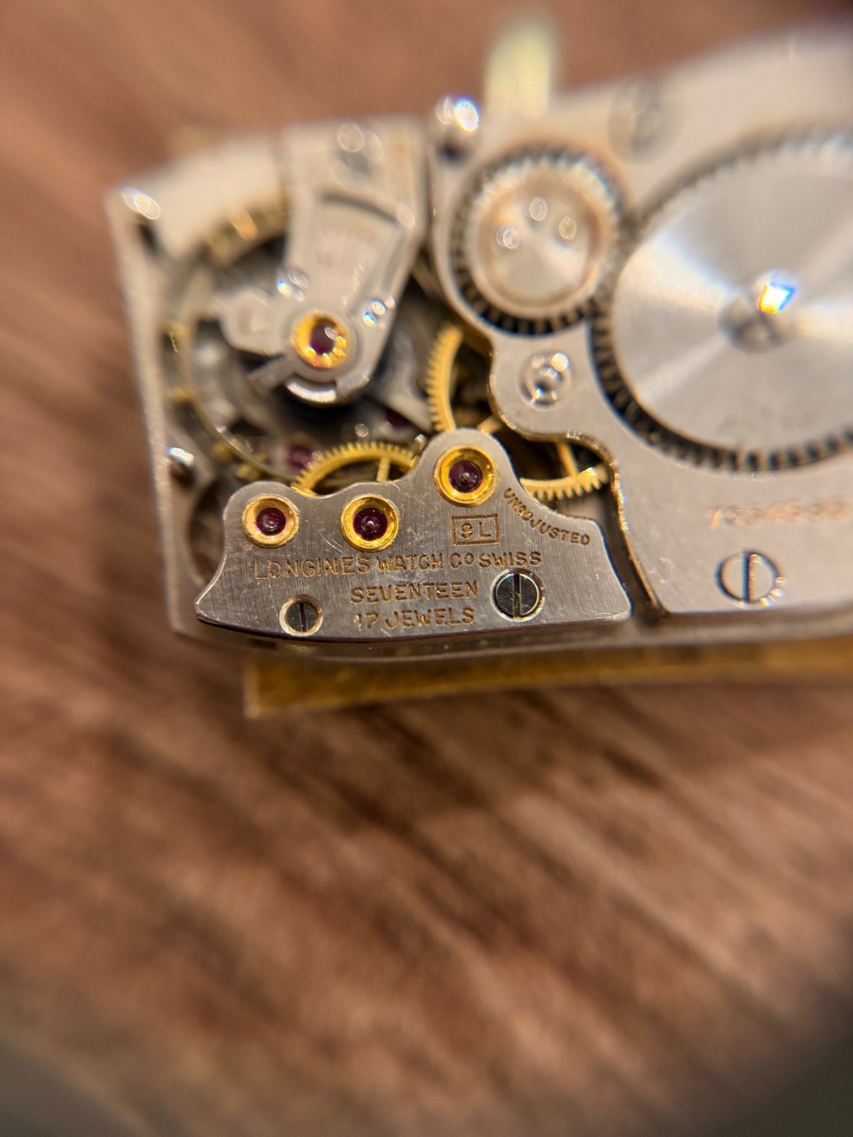 Longines 9L 17 Jewels Wristwatch Movement