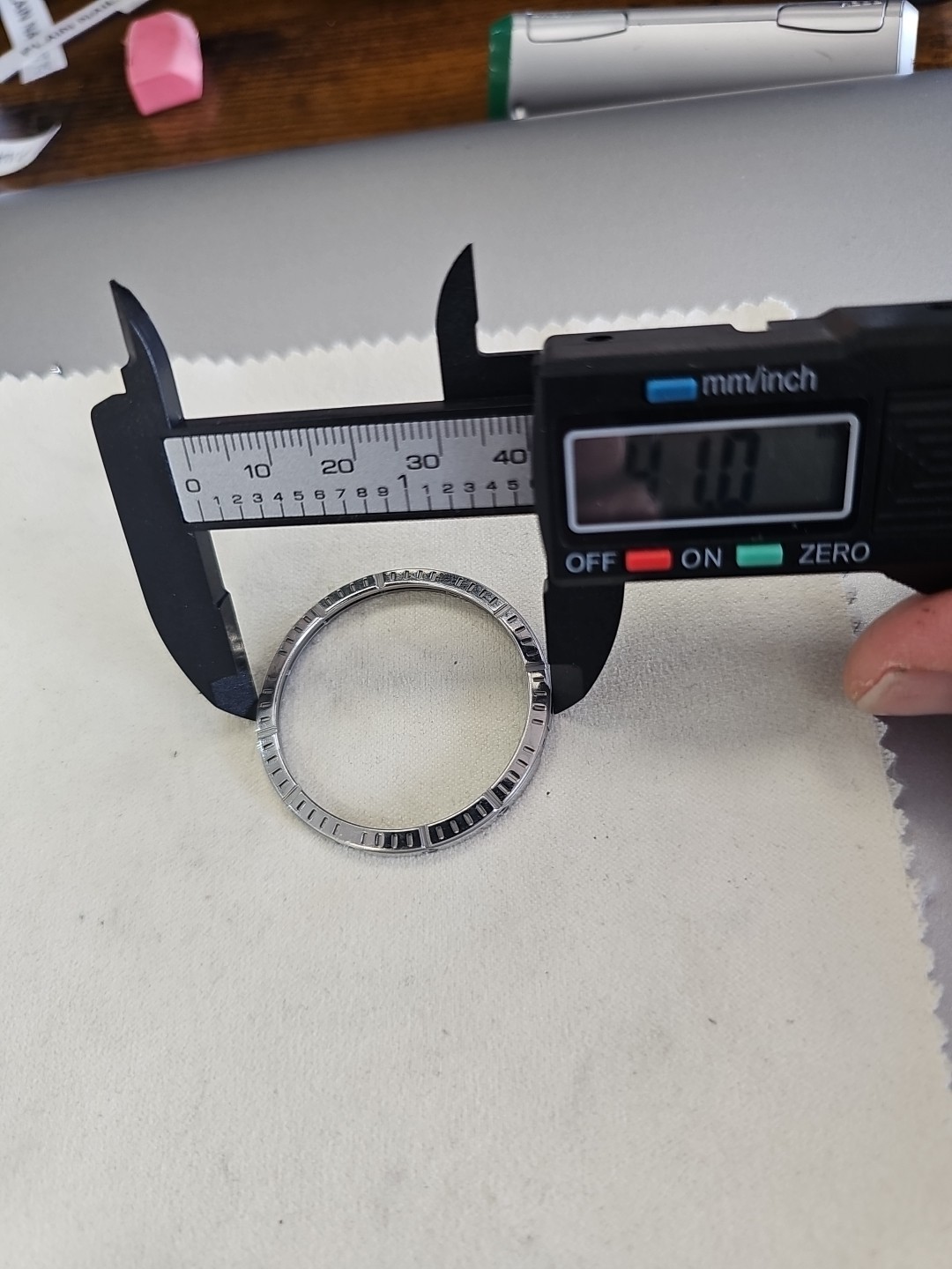 Breitling Chronomat Bezel Stainless Steel Without Screws Or Riders