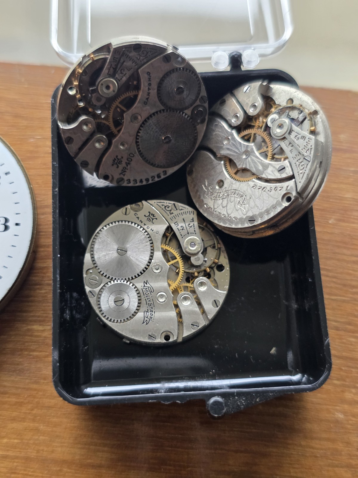Vintage Antique Watches Movements Parts