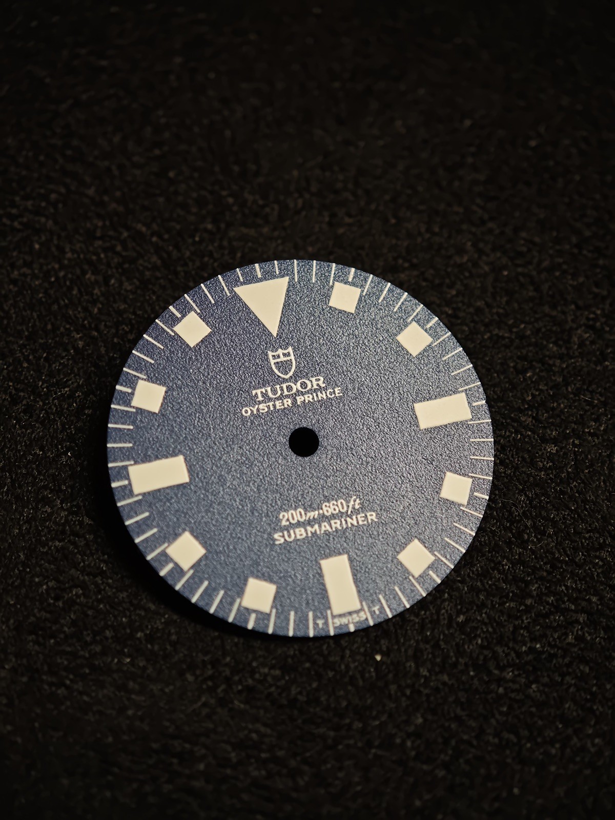 Vintage T 9401 Navy blue M.N Dial. 26mm. Fit for 2824 2836 Movement