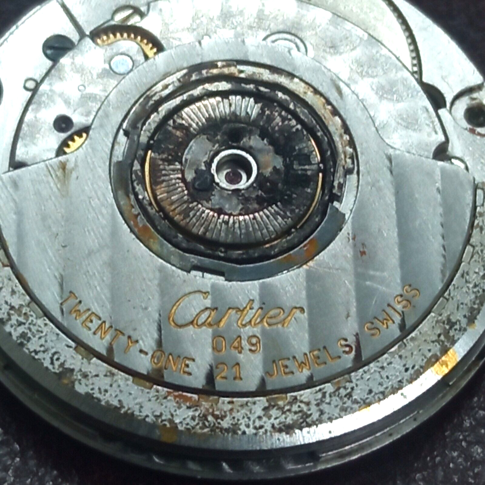 Cartier Movement Caliber ETA 2892-A2 Automatic Doesn’t Work For Repair or Parts