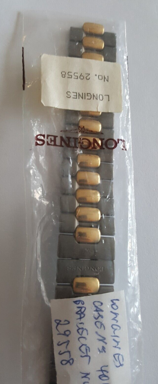 Longines Titanium-Gold Plated Watch Bracelet Number 29558