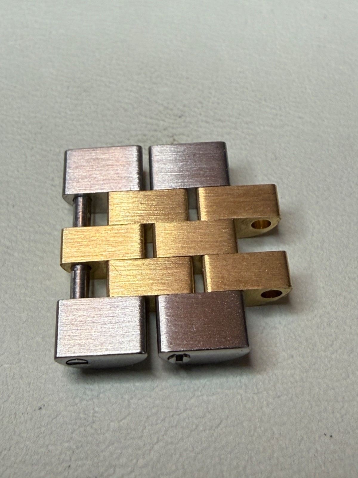 Authentic Rolex, 2 Jubilee Links, 18K Yellow Gold /SS, 16.1 mm (2 Links Only)