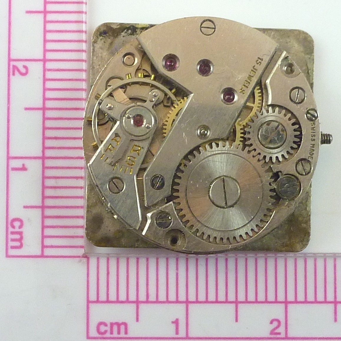 Unbranded Swiss Mechanical Wristwatch Movement – Parts / Repair