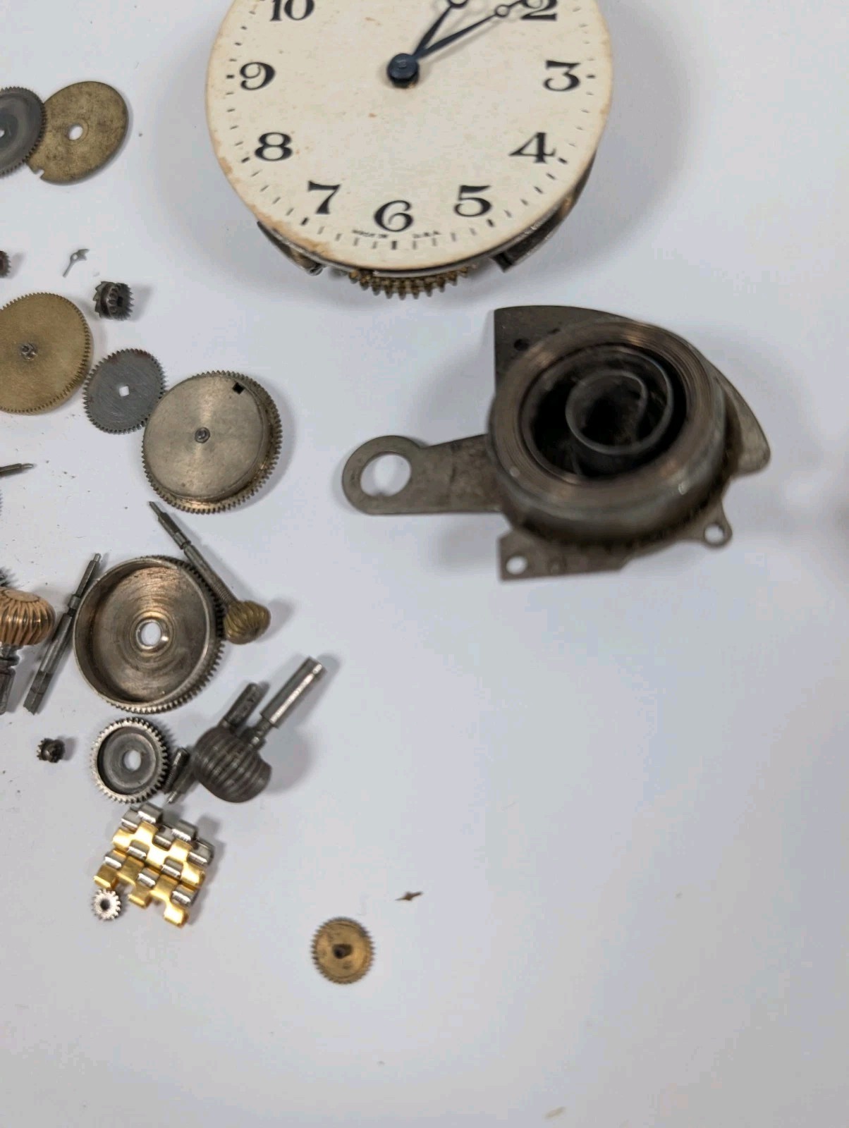Vintage Watch Clock Movement Parts Lot PARTS REPAIR CRAFT