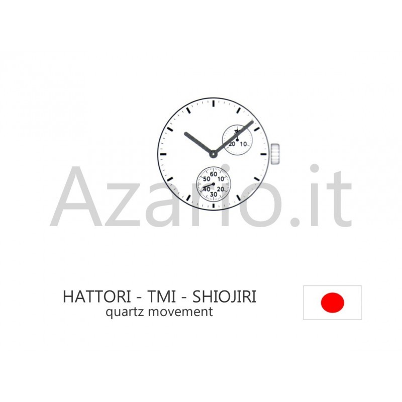 HATTORI VD73 quartz movement quartz Shiojiri TMI watch Japan Made