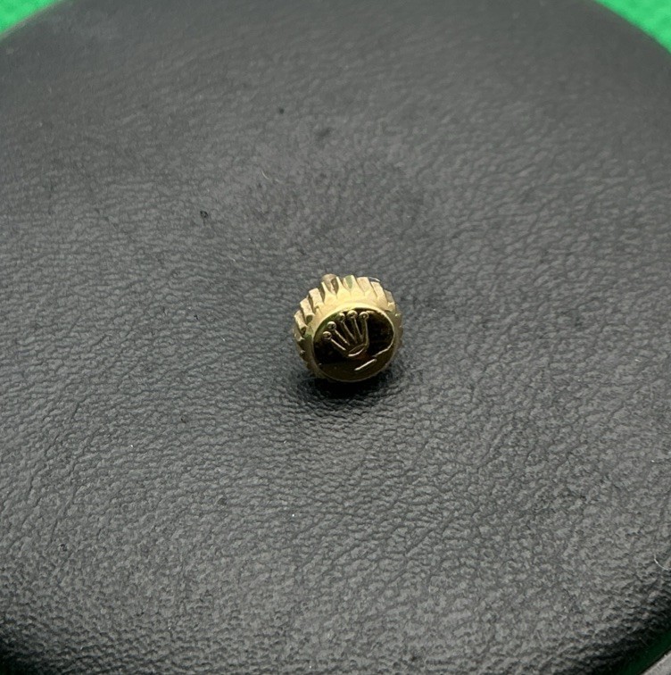Genuine Rolex B24-530-8 18k Yellow Gold 5.3mm Winding Crown Refurbished (J33)