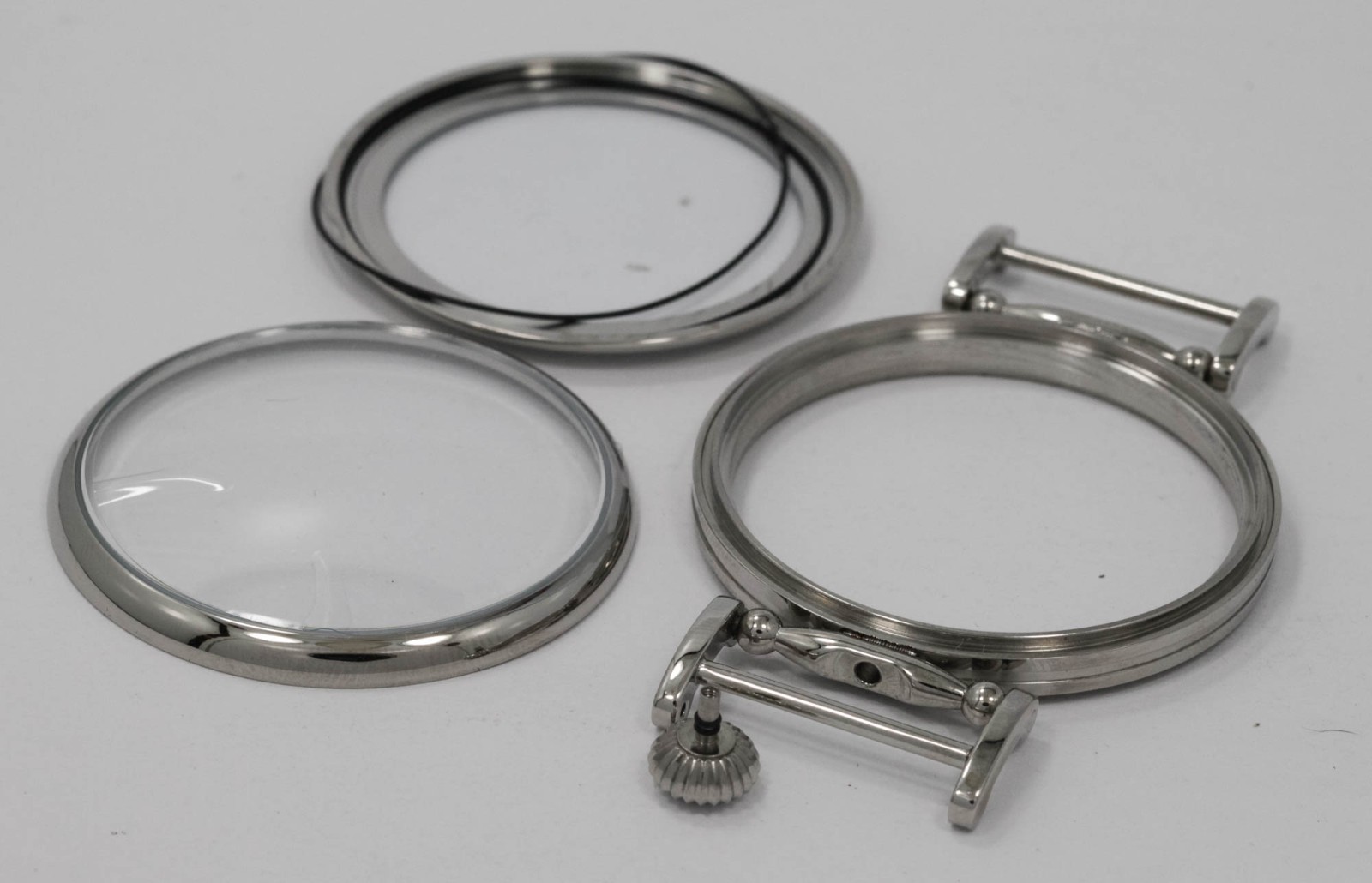 Stainless steel case for marriage watch will fit Howard 10s movement