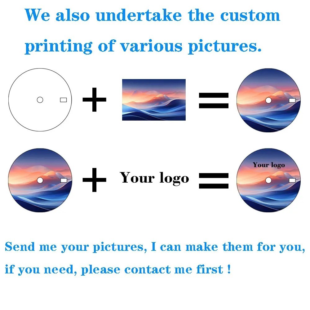 28.5mm Watch Dial for NH35 NH36 Movement Color Printed Series Accessories Part