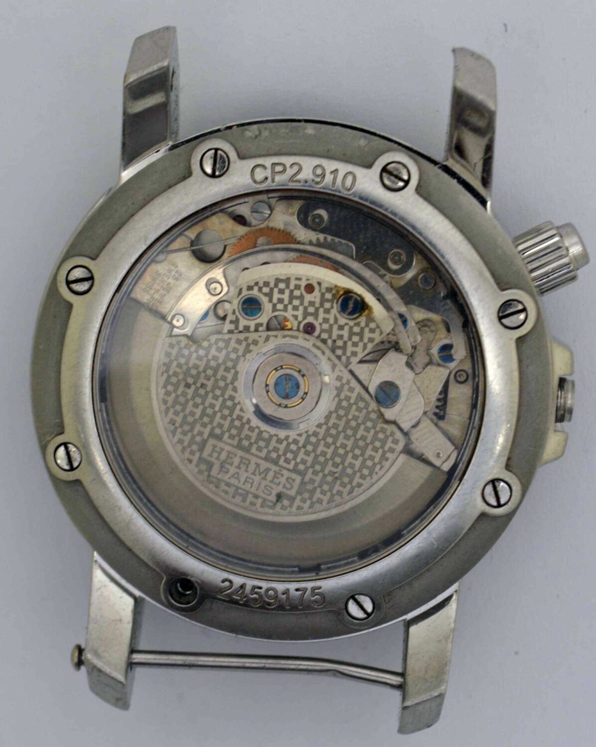 HERMES CLIPPER DIVER Steel Chronograph. Ref: CP2.910. Cal: 102527. For Repairs