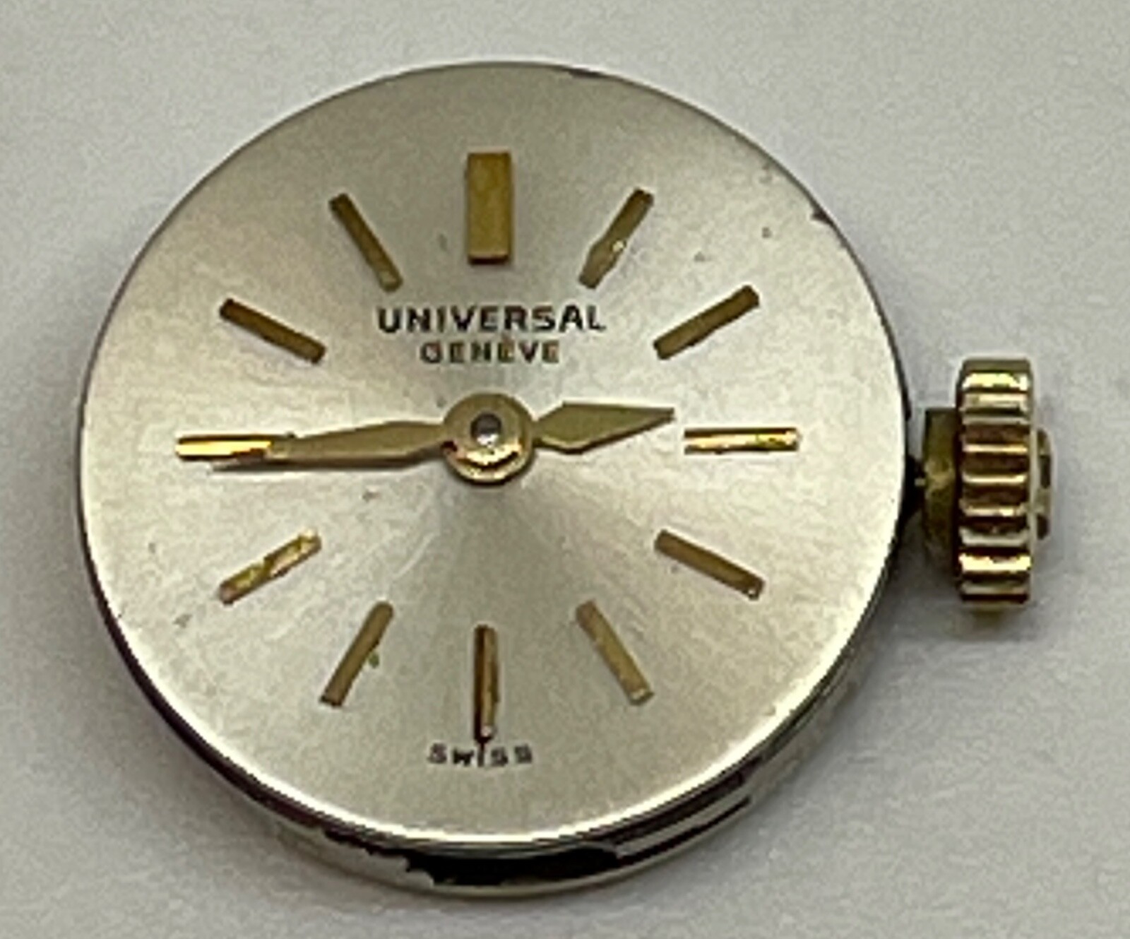 UNIVERSAL GENEVE MOVEMENT Swiss 17 Jewels Runs