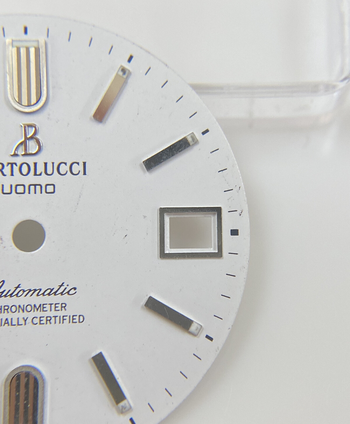 Original Bertolucci Uomo Automatic 28mm White Dial Ref: 884.55.41.10B