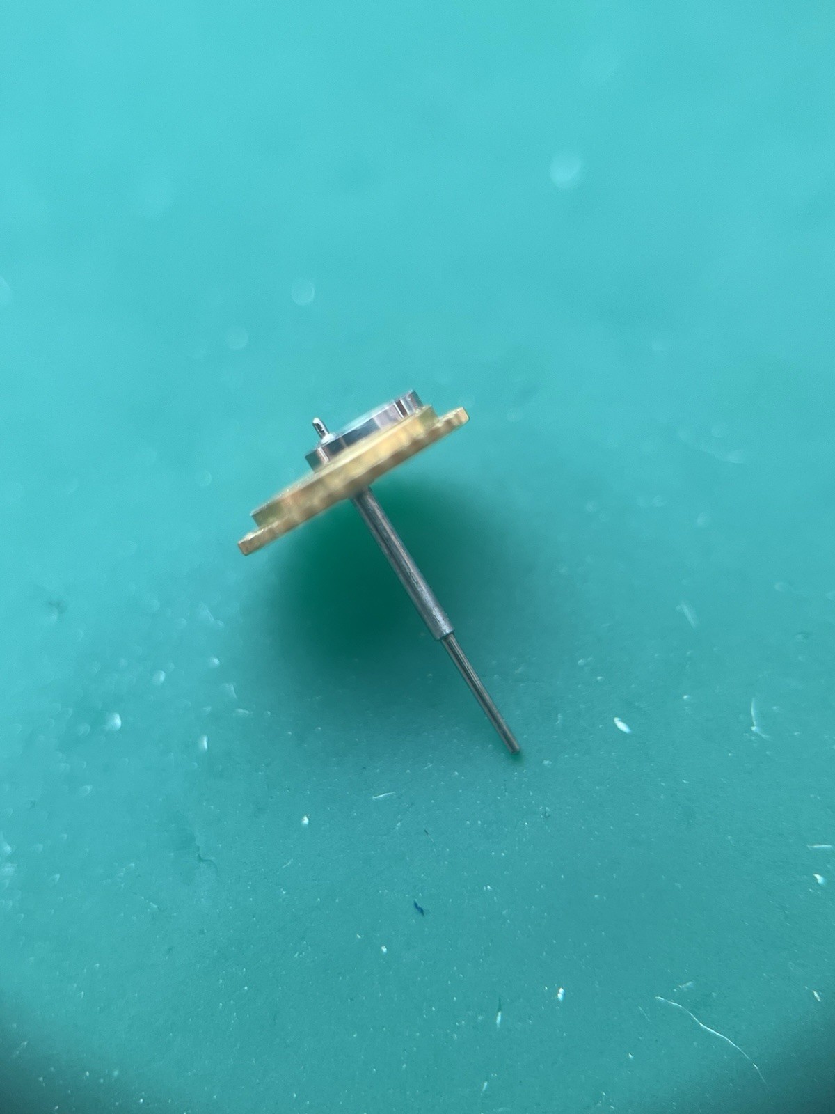 Used In Blister Omega 861-1708 Minute Recording Runner Mounted For 861, 910, 911