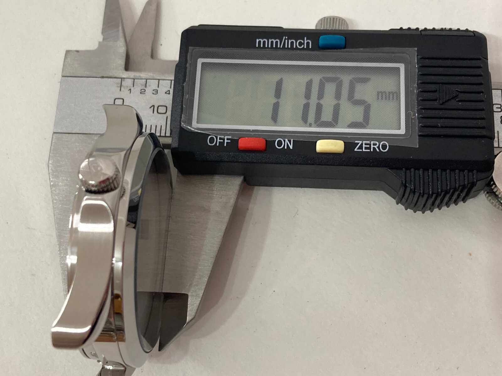 SPARE PARTS ACCESSORY STEEL CASE PHILIP WATCH CARIBE NEW.16