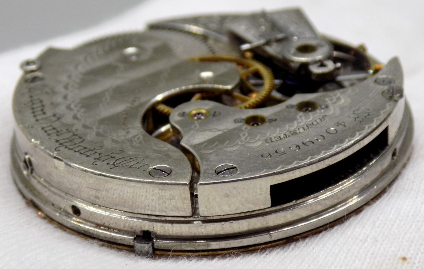 1891 Elgin National Watch Co. Grade 4 Model 3 16s Pocket 15J Watch Movement