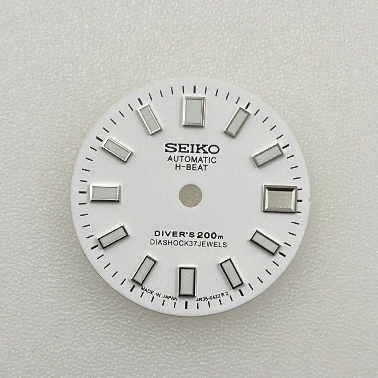 28.5mm Green Luminous Watch Dial For NH35 NH36 4R35 movement