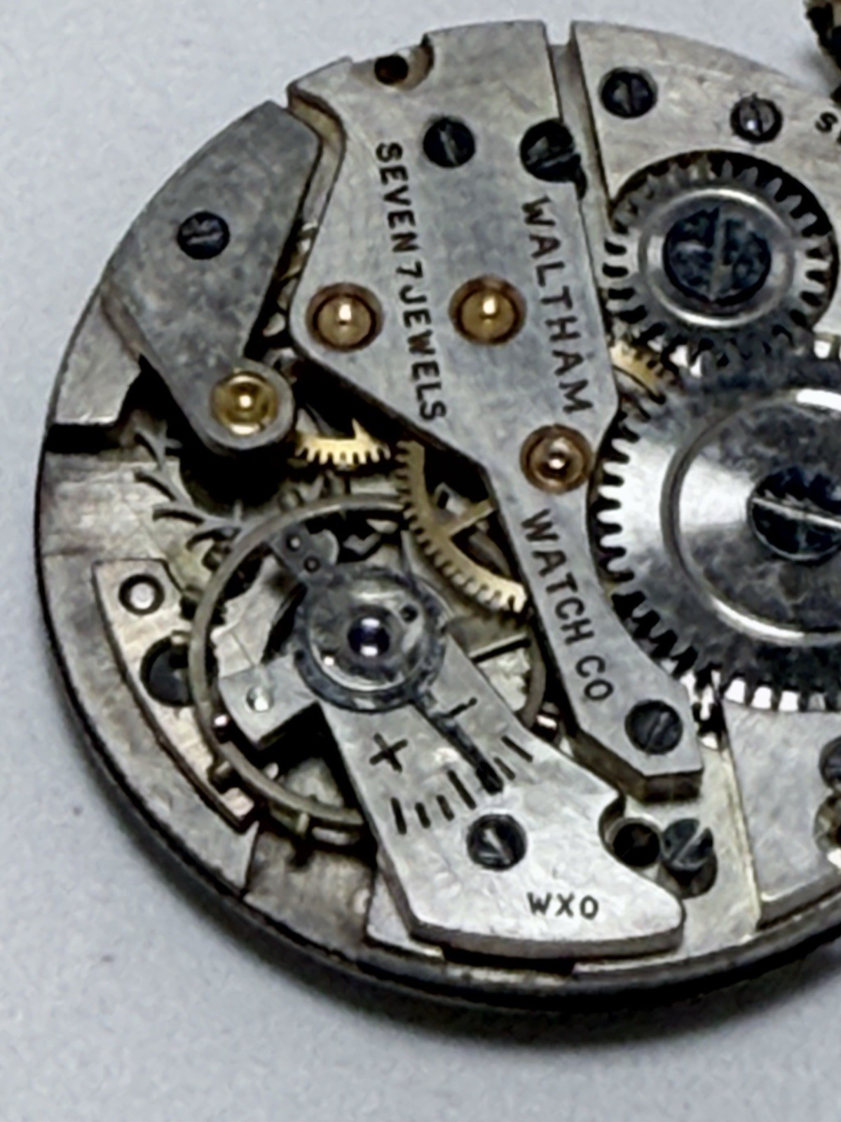 AS 1002/984 Watch Movement For Repair Or Parts Working Balance