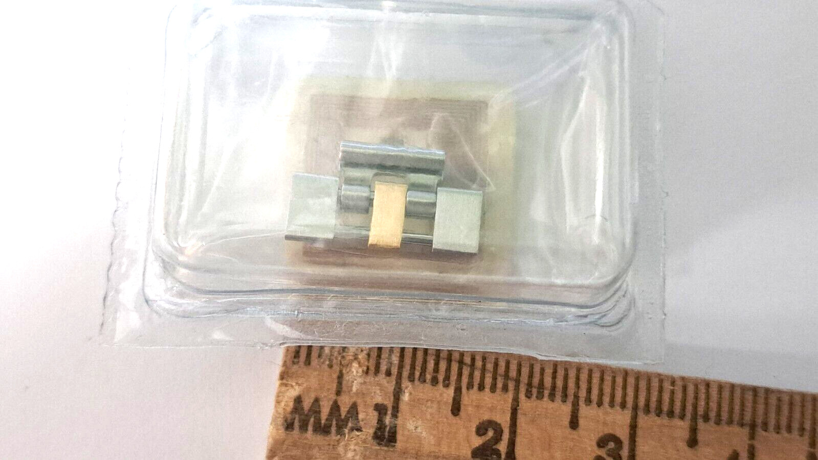 Genuine Rolex B32-20563 Sealed Steel & 18kt Jubilee Connecting Link END PIECE