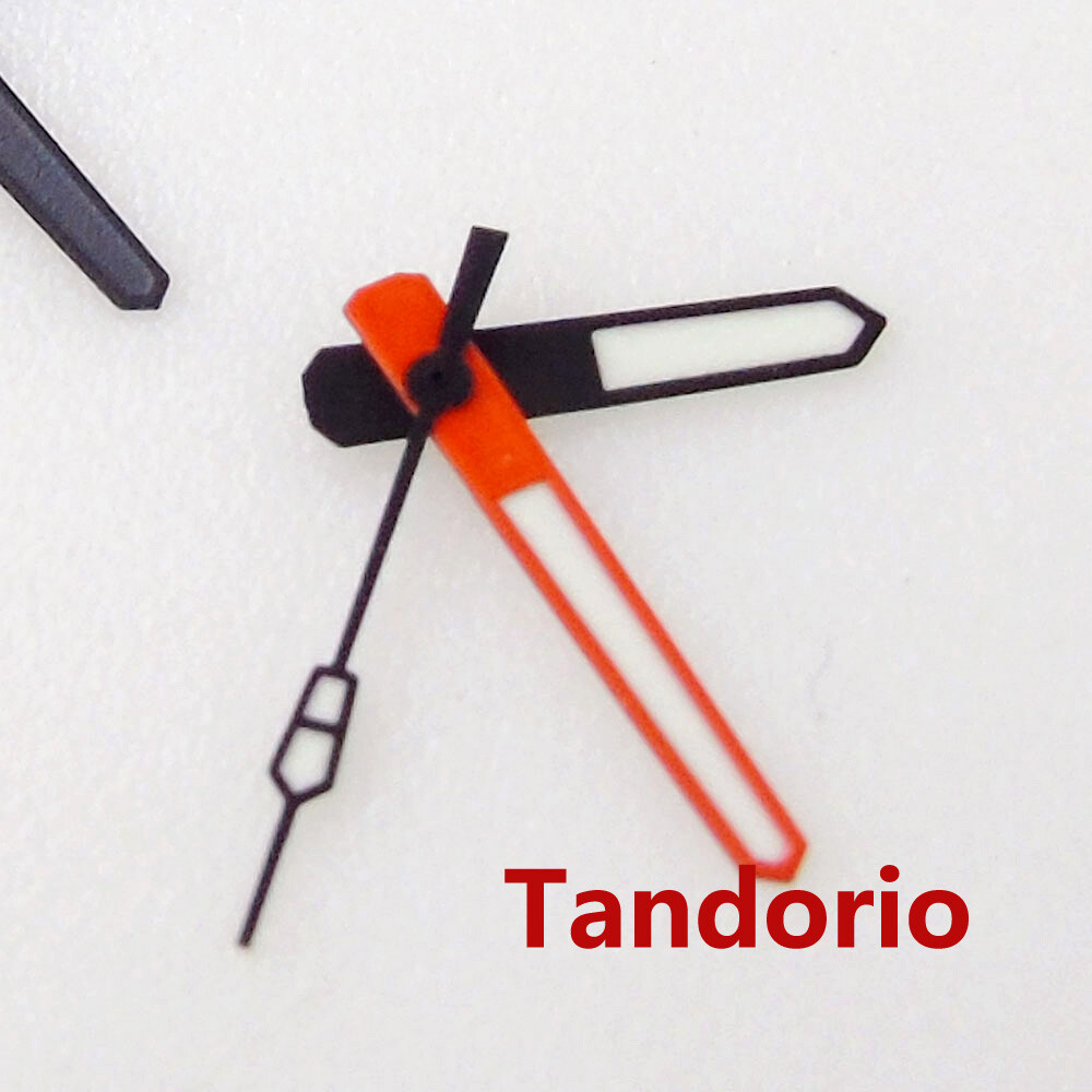 Watch Parts Hands Needles Silver Edge Fit NH35A NH36A 7s26 Automatic Movement