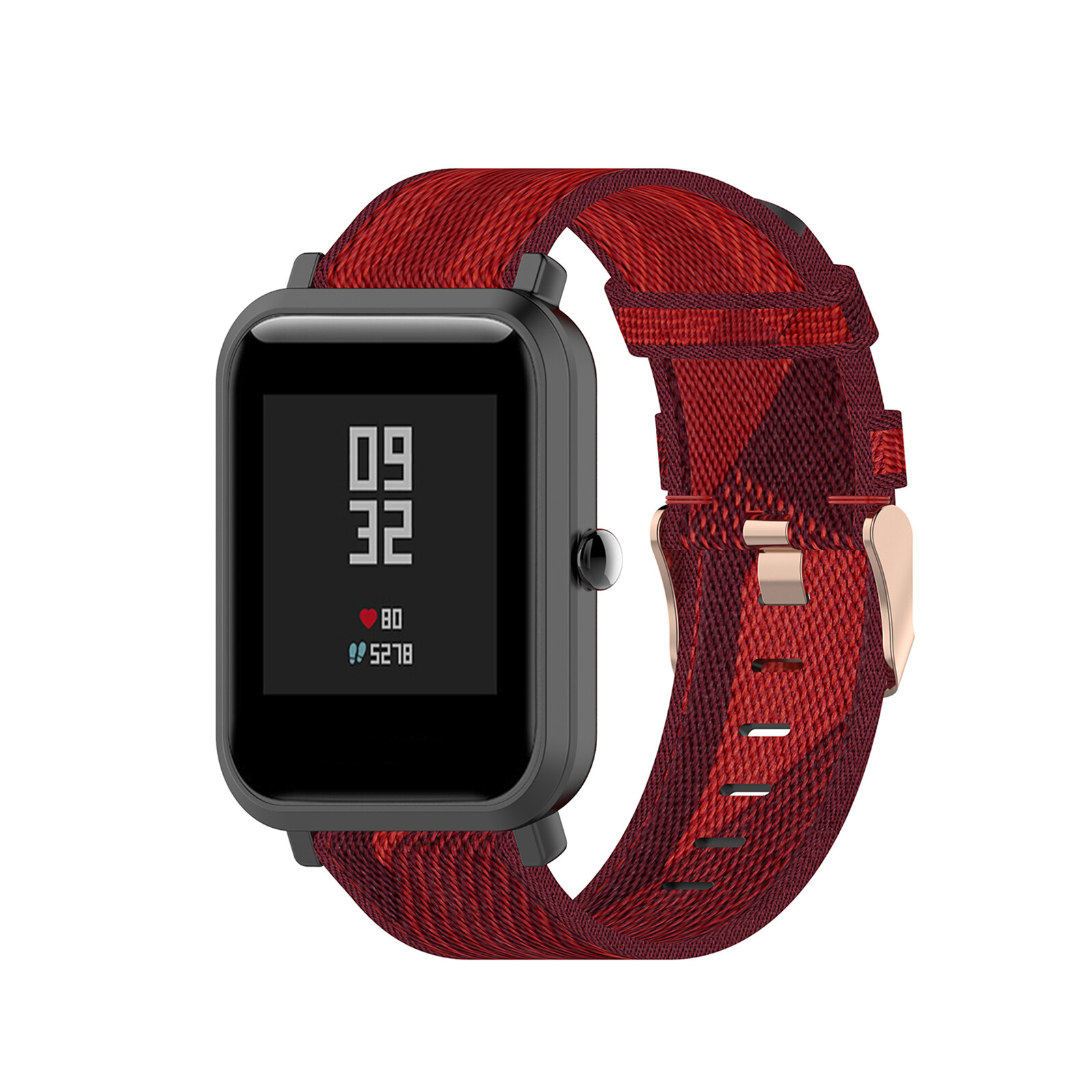 20MM Watch Strap Woven Nylon Fabric Strap Watch Accessories For Amazfit Active