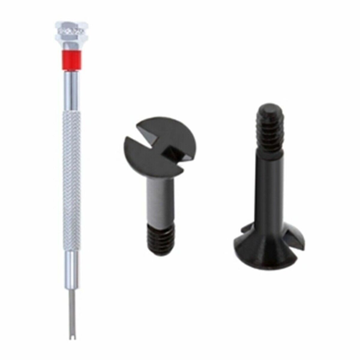 2 SCREW H FOR HUBLOT BIG BANG 44MM, 45MM WATCH FIT BEZEL + SCREW DRIVER BLACK