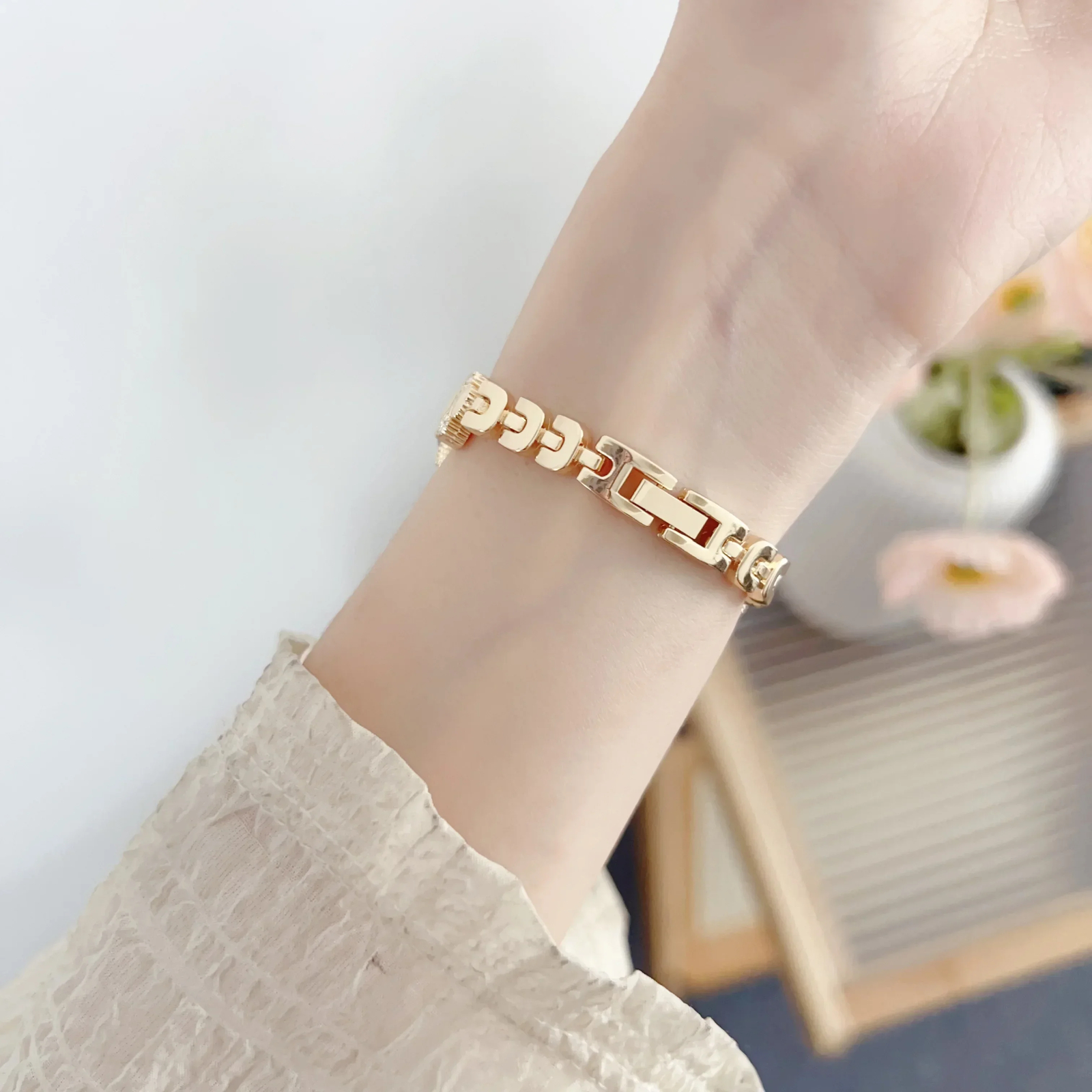 Gem Clover Diamond Metal Bracelet For Xiaomi Mi9 9 8 Pro Band Strap Replacement