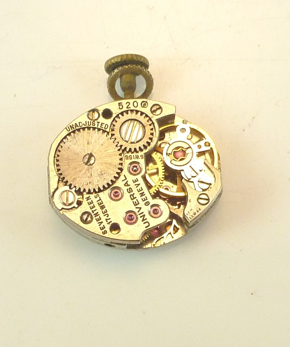 Vintage Universal Geneve Wristwatch Movement – Parts / Repair