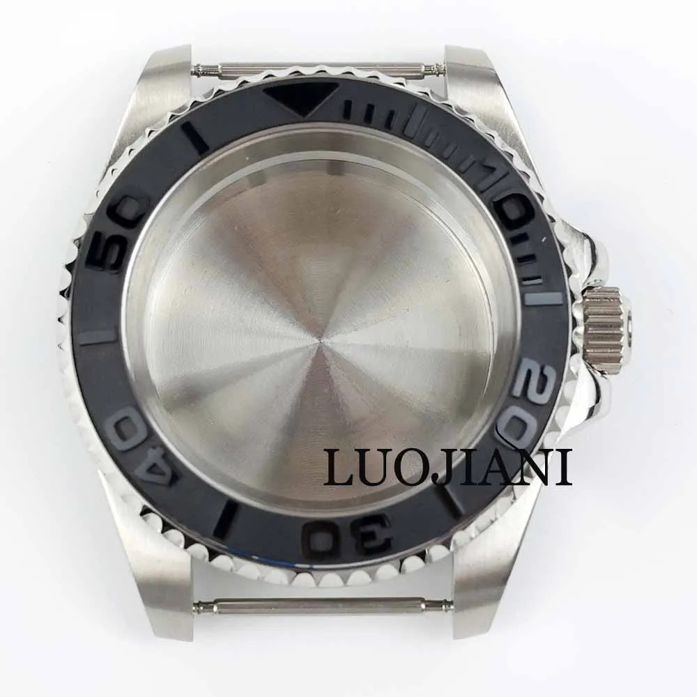 40mm NH35 Steel Case Ceramic Bezel Sapphire 28.5 Dial Jubilee Strap