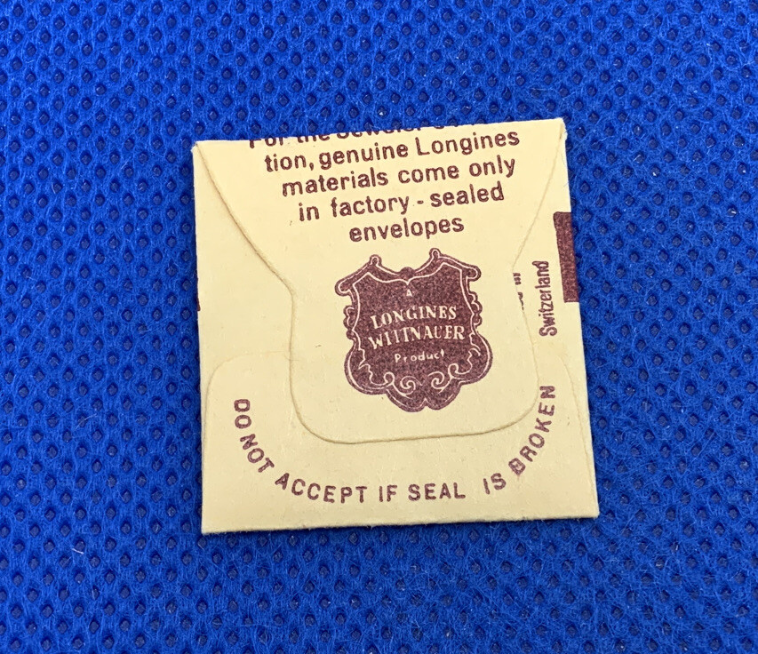 Longines 950.2 Part #5110 Bridge Screws (3). Sealed. New Old Stock. 60-50 L