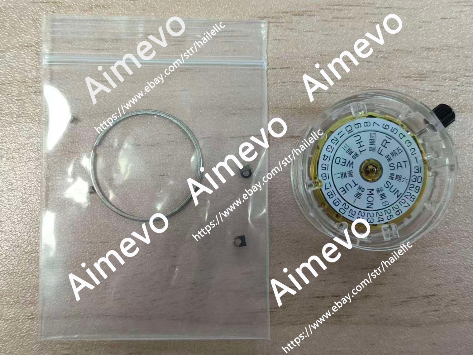 Clone ETA 2836 2836-2 Automatic Movement for Seagul st2146 Gold 2024 NEW ENGRAVE
