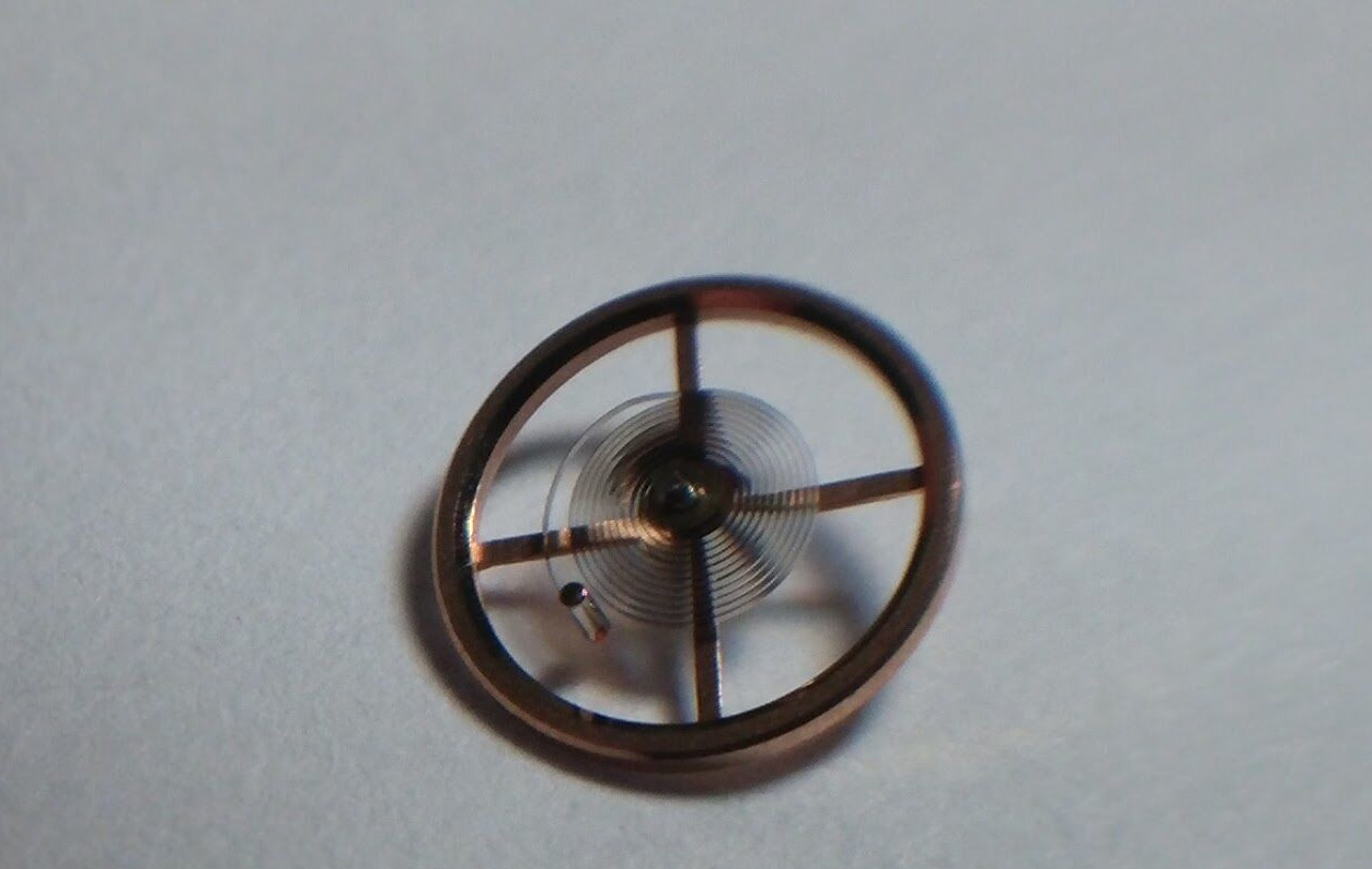Omega 662 1327 Balance Complete, used for watch repair/parts